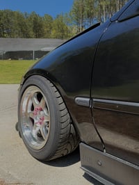 Image 2 of 92-95 Civic Custom Fender Moldings 