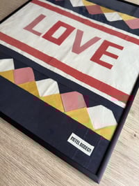 Image 2 of Love Collage Artwork in Frame 40x50