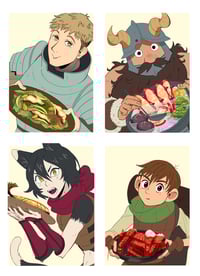 Image 2 of Dungeon Meshi A5 Prints - 8 Options!