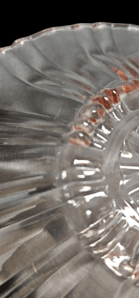 Image 4 of 1930s Old Cafe Pink Depression Candy/Nut Bowls