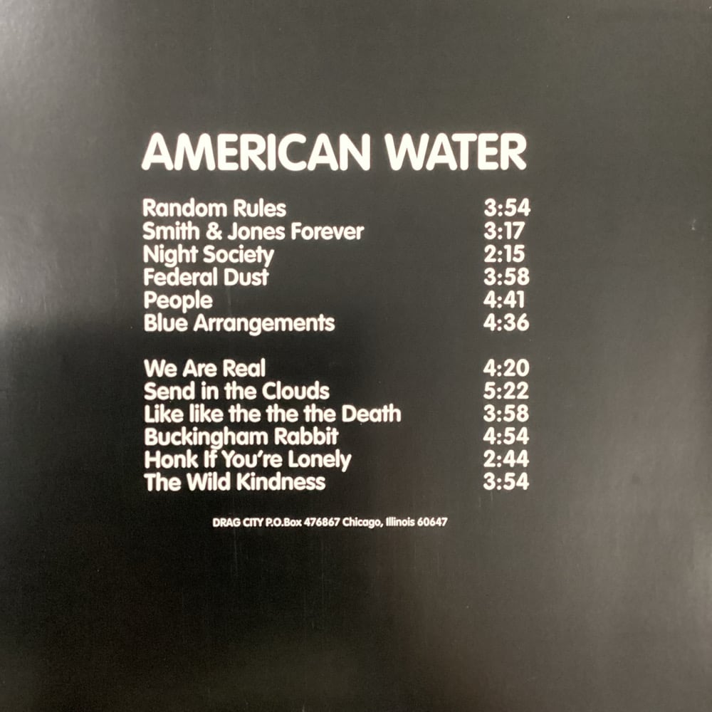 Silver Jews - American Water 