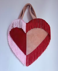 Image 1 of The Split Love Fringe Bag 💋 