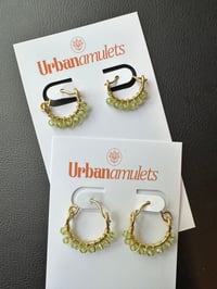 Image 4 of Peridot Swing Earrings