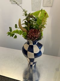 Image of Vase Géant Psyché Bleu