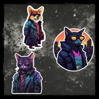 Cyberpaw Files - Sticker Pack