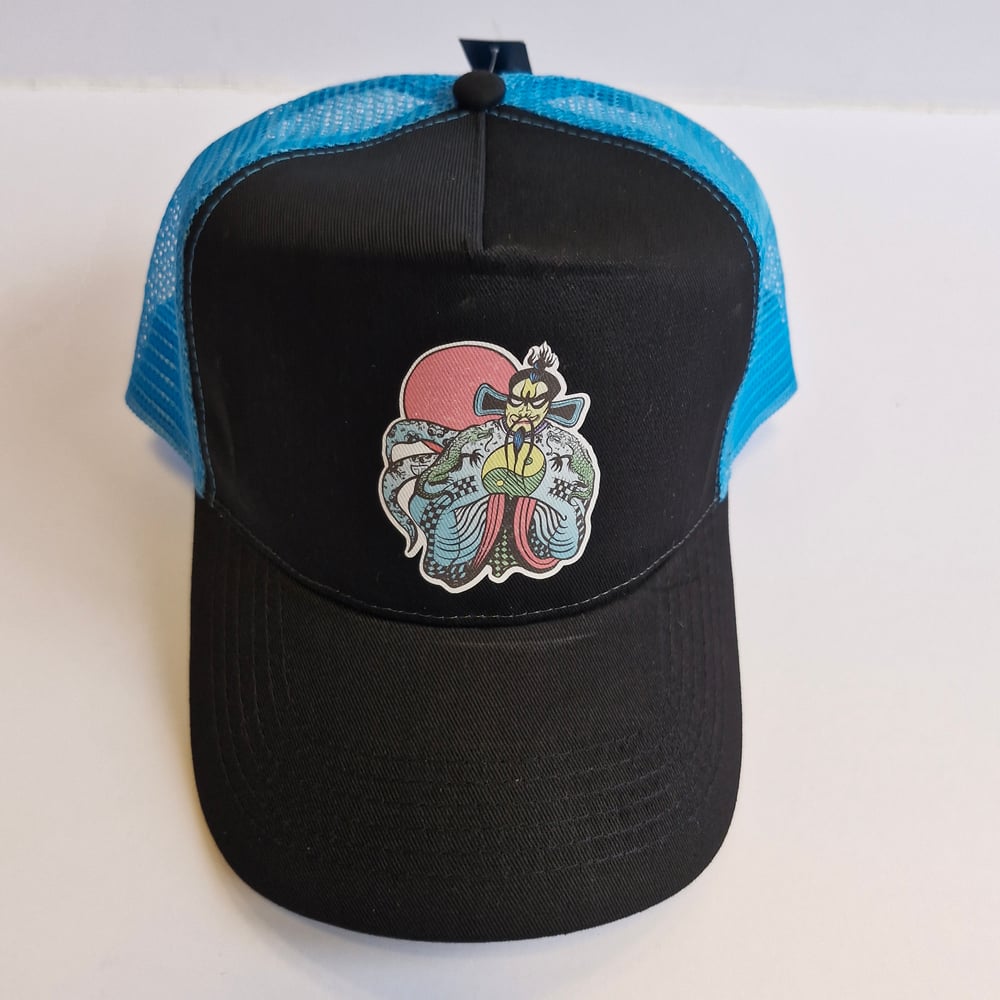 Image of Big Trouble in Little China Inspired Trucker Cap Hat