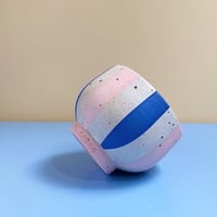 Image 1 of Circus Cup - Medium / Light Pink & Blue