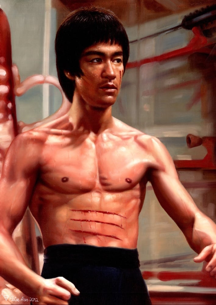 Image of Enter the Dragon  limited edition A4 artprint 