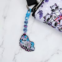 Image 2 of Spooky Pastel Creature Purse Charm