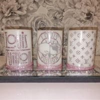 BOX LV CANDLE SET