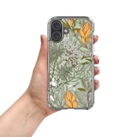 Image 11 of Art Nouveau Inspired Soft Multicolor Boho Floral Sketch Clear Case for iPhone®