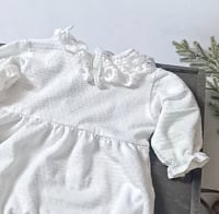 Image 2 of Baby photosession body | Bethany | age 9-12 months | white dots | sitter
