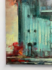 Image 4 of Painting / maleri / "ISLANDS BRYGGE – Malerdrømme og tankestreger – Brohuset"