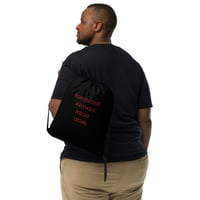 Image 1 of Maxxinista Podcast Drawstring Bag