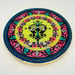 Image of Bella Vita Plate Neon Yellow/Pink