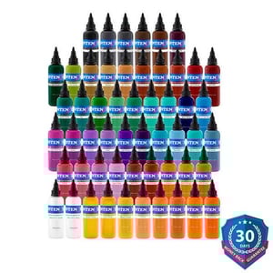 Dragon Color Tattoo Ink Set