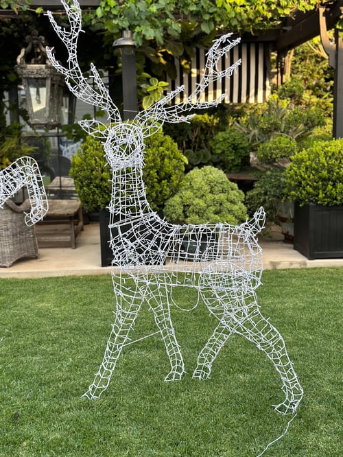 Image of Standing Light Up Reindeer