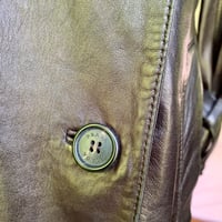 Image 7 of Prada Leather Trench Coat Small