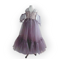 Image 2 of Girls photoshooting dress - Elvina | size 110 | dusty purple
