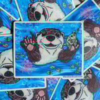 “Otteryourmind” matte 3” vinyl sticker 