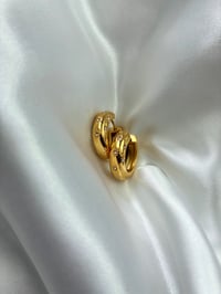 Image 3 of  Chunky rounded hoops 