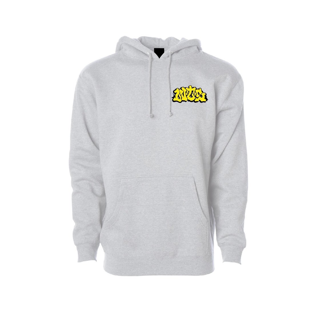 Image of WRITING TO SURVIVE (BLK/GOLD/GREY HOODIE)