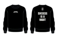 LocalHoops Ways Crewneck Sweatshirt - Black/Ivory White