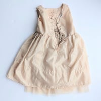 Image 7 of H&M Girls Sequined Sleeveless Light Apricot Tulle Dress