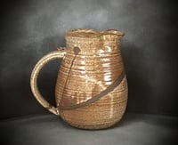 Image 4 of Bruen Pottery five piece Stoneware Pitcher set