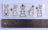 Image 4 of Snow Bunny Temporary Tattoos 