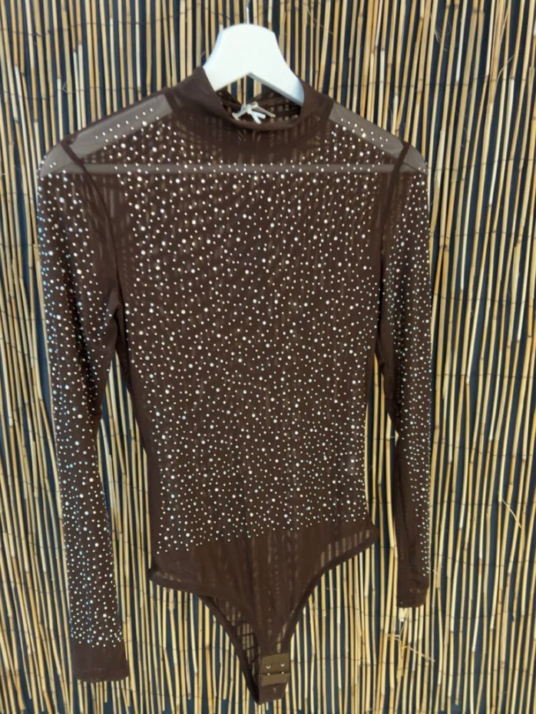 Image of Sparkle mesh bodysuit 