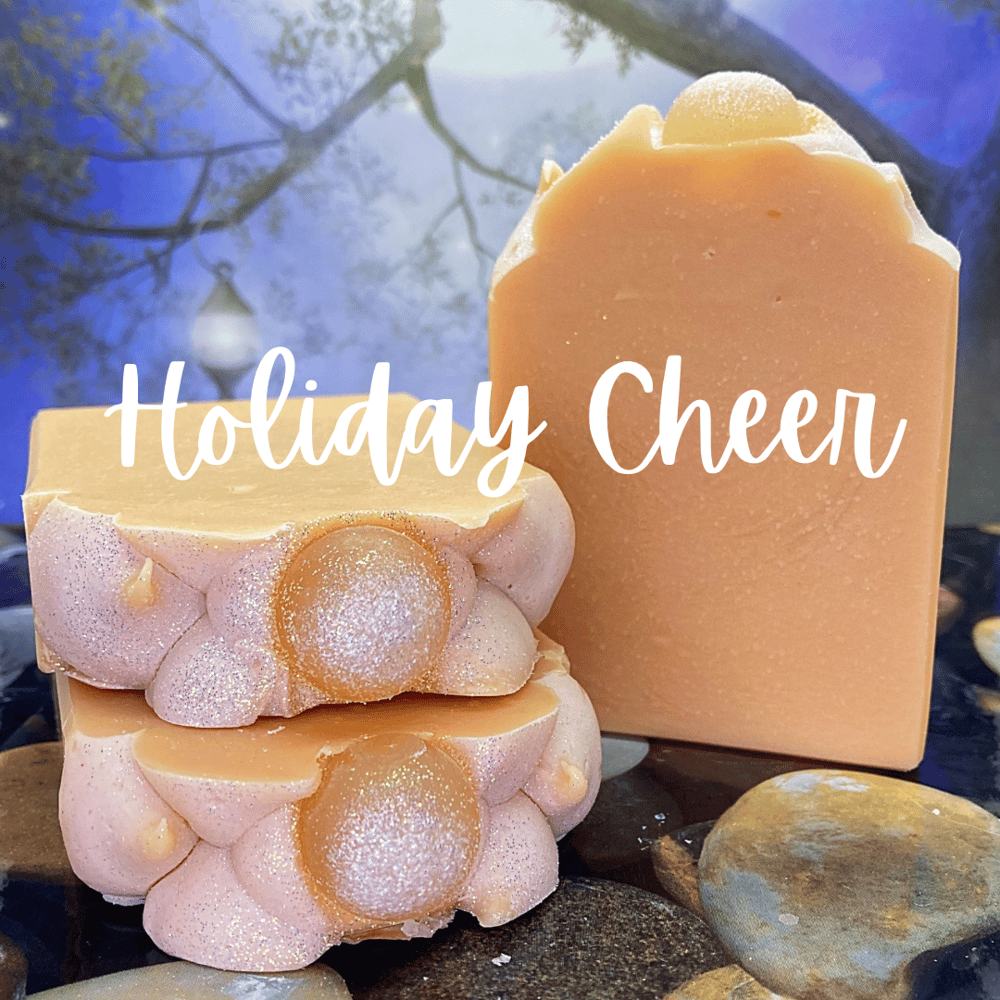 Image of Holiday Cheer Soap: Sparkling Cranberry Champagne
