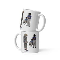 Image 1 of WOLF MONEY White glossy mug