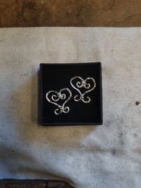 Image 1 of heart armor earrings / charm