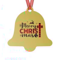 Image 5 of Double-sided ceramic ornaments (MERRY CHRIST-mas)