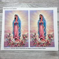 Virgencita Pastel Colors | PRINT OUT 