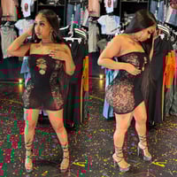 Mesh Mini Dress