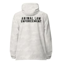 Image 2 of Animal Law Enforcement Unisex lightweight zip up windbreaker