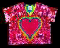 Image 1 of XXL Rainbow Heart Tee