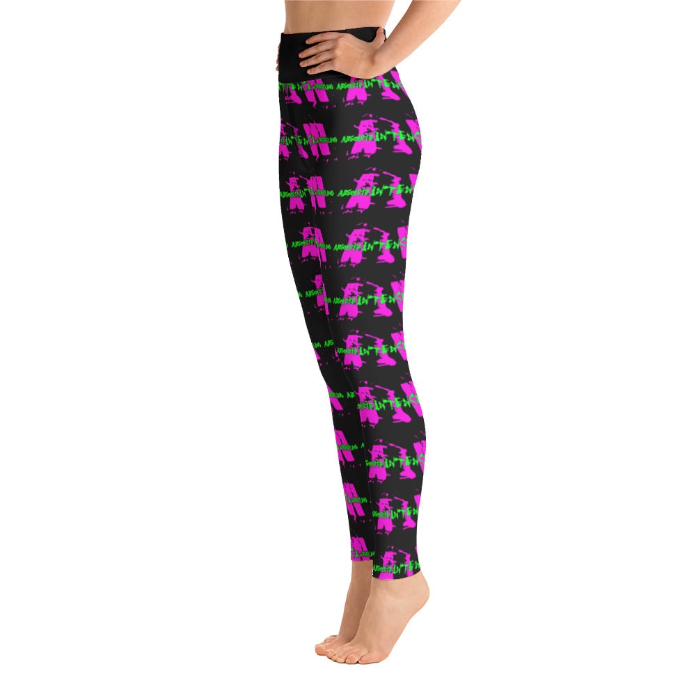 AIW GFB All Over Print Yoga Leggings