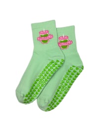 Image 5 of Matcha Green Pilates Socks 