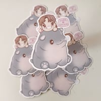 Moo Deng x Sohee Sticker