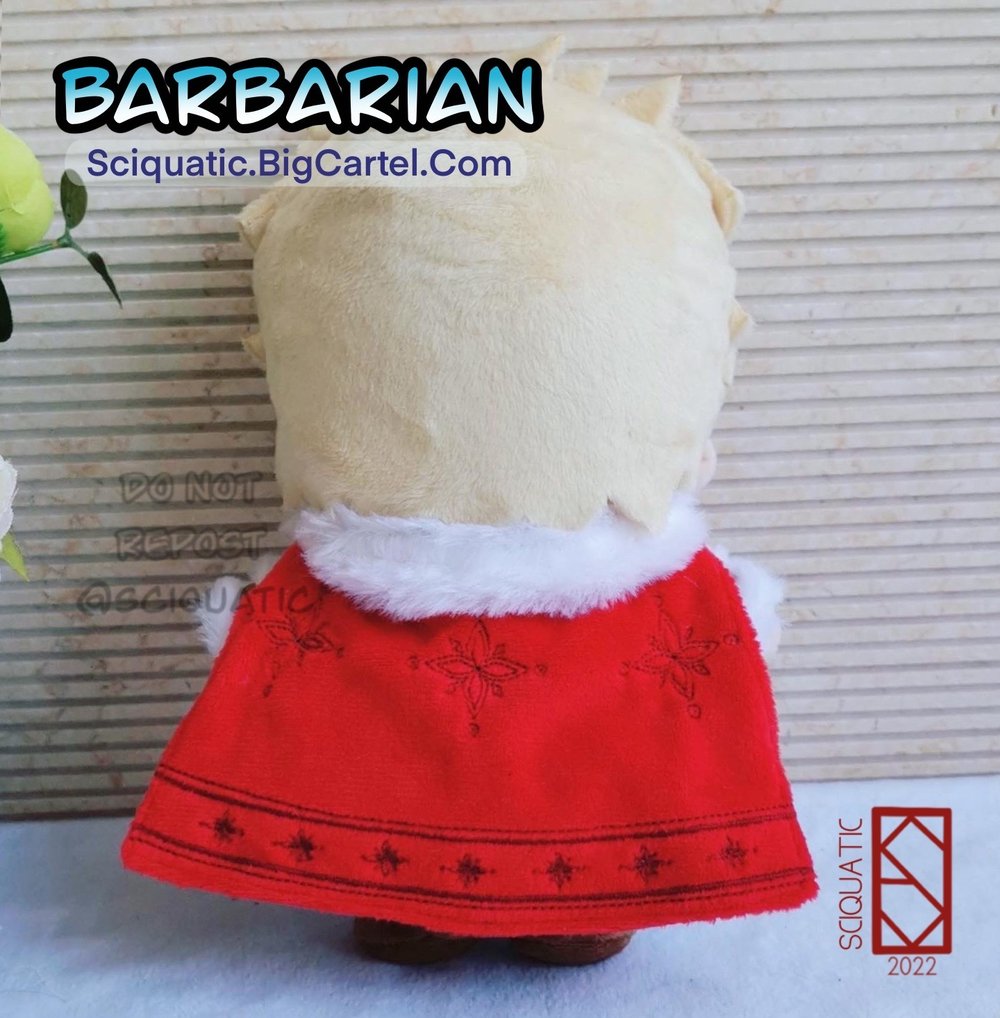 Image of Barbarian Fantasy AU Plush