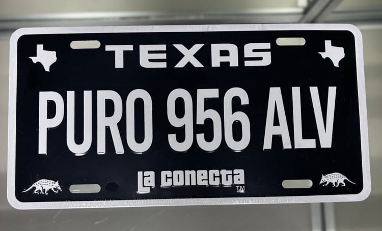 License plates (no legal) for show only 