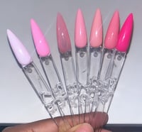 Image 1 of Solid PINK Gel Set 