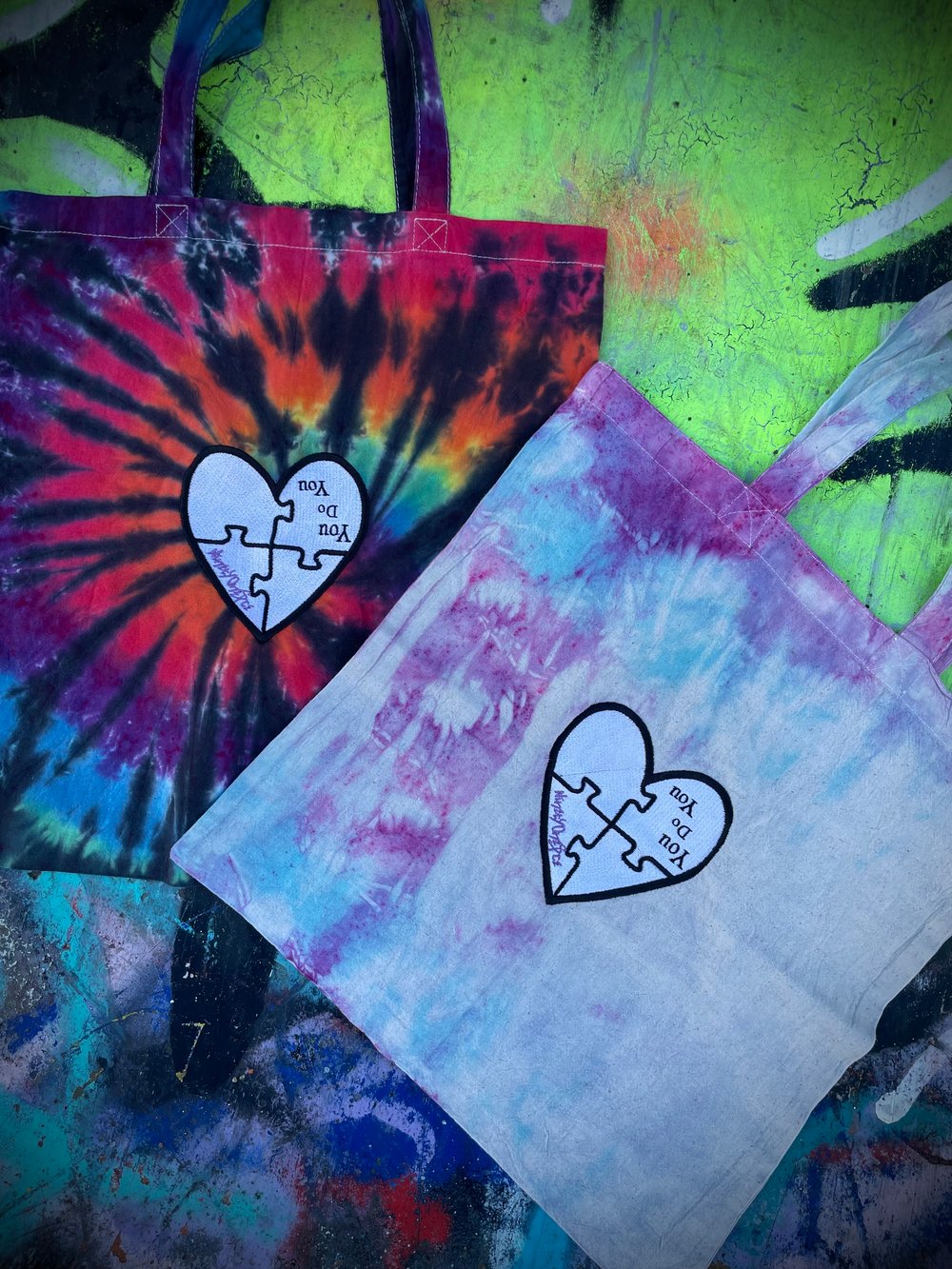 Image of Tie Dye Mini Tote Bag