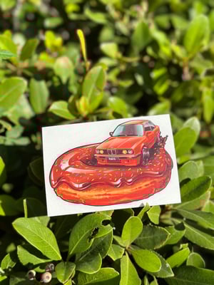 Image of Bavarian Kreme Chocolate Donut Decal