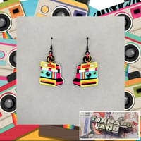 Polaroid Camera Earrings