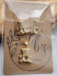 Image 4 of Bear jewerly set
