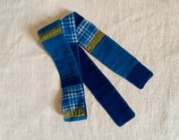 Image 2 of upcycled blue belt 